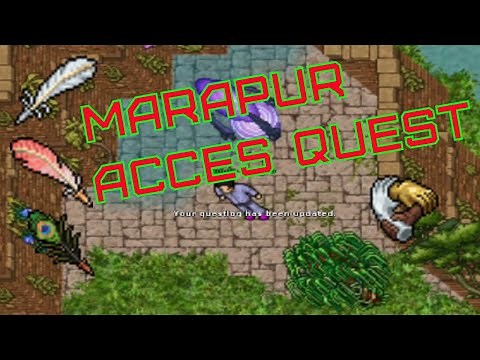 Here is how you get to Marapur in Tibia. Easy acces quest guide.