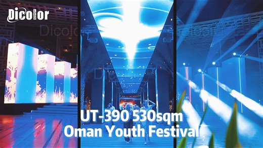 2.2K views · 12 reactions | Global Case Highlights Dicolor UT Series Transparent Screens | Dicolor led display | Facebook