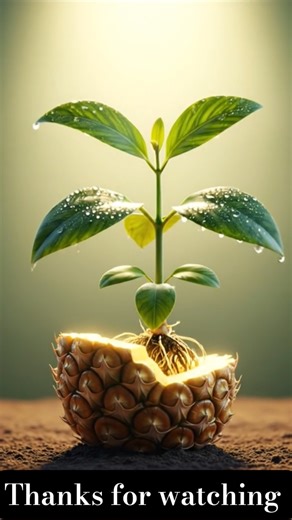 pineapple seeds growth 3d animation video #ai #aishorts