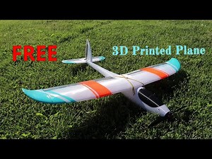 FREE 3D Printed Plane Eclipson Model A!!!