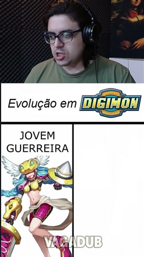 Evolução de Pokémon x evolução de Digimon