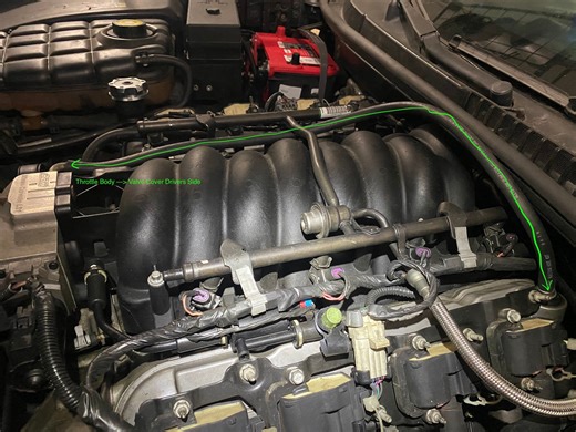 Strange PCV and Valve Cover Config. on LS6, correct? - CorvetteForum - Chevrolet Corvette Forum Discussion