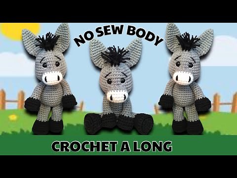 CROCHET DONKEY