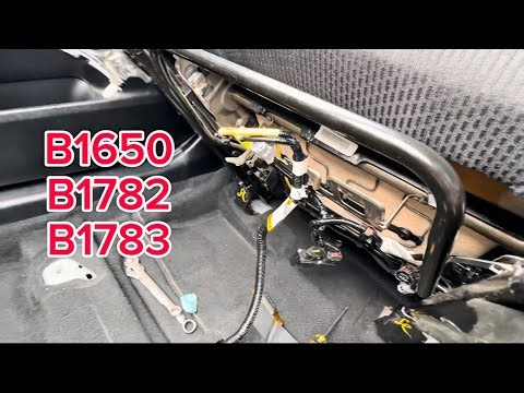 How to Fix Toyota / Lexus Airbag Harness Wires | DTC B1650, B1782, B1783 Explained