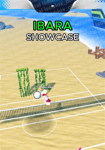 IBARA SHOWCASE 🔥 (he‘s too good..💯) #isoblox #roblox #volleyballlegends #vbl #ibara