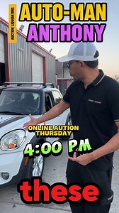 Join us for a Thursday Online Car Auction at 4:00 PM!  We host...