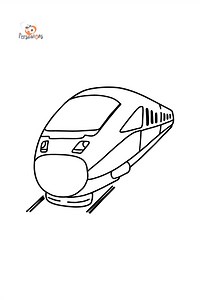 Train coloring page - Download, Print, and Color Online!
