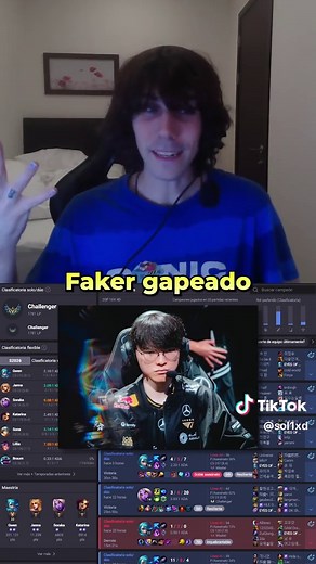 Le gané a Faker en League of Legends