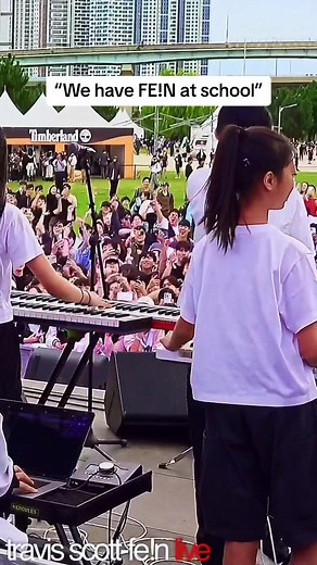 FE!N School Announcement - Travis Scott Live Performance