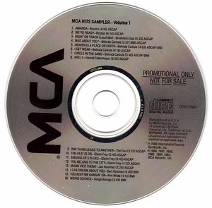 Various - MCA Hits Sampler-Volume 1