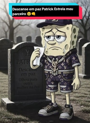 Descanse em paz Patrick Estrela meu parceiro 🥹👊🏻 #fy #foyour #fyp #parati #animacao