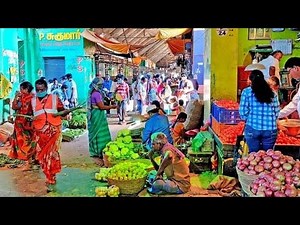 Saidapet Market Chennai | All at one stop destination | Vegitables | Fruits | Sea Food | Meat |