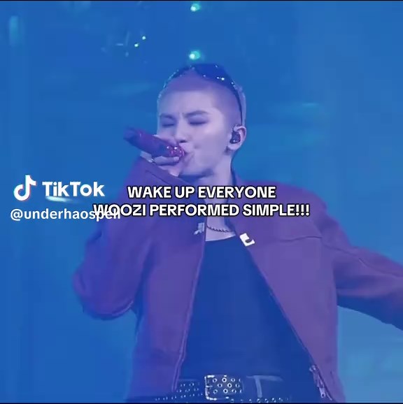 Woozi's Simple Performance at Seventeen Concert