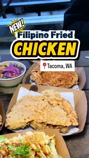 Have you checked out The Chicken Supply food truck parked outside Beer Star Tacoma? 🍗 Originally from Seattle, they’re now serving up their Filipino-style fried chicken right here in the South End! We got the thighs, wings, chicken bites with hot honey, and some tasty sides like garlic fried rice and their Filipino take on collard greens cooked in coconut milk. Don’t forget the butter mochi for dessert — so good! 🤤 📍 The Chicken Supply (in the Beer Star parking lot) 4328 6th Ave Tacoma, WA #s