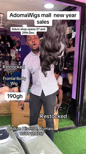 Discover Affordable Wigs at Adoma Wigs in Kumasi