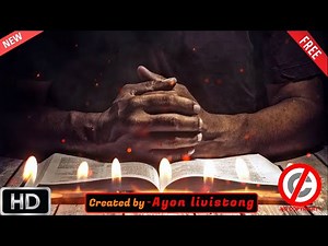 331, Free Christian worship Loop Background Video free / Praying a Man (hand) / power of praying