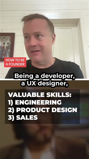 the first two tests of being a founder, according to jason calacanis 1) can you convince 2-3 talented people to join you? *** with little-to-no money? 2) do you have a valuable skill? (product, sales, etc.) *** and do you have the ability to ADD skills? #founder #startup #business #investing #allinpodcast #entrepreneur #tech #technology #fyp #tiktok | All-in Reels