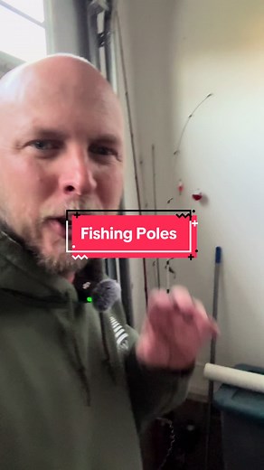 DIY Fishing Pole Garage Door Holder for Easy Storage