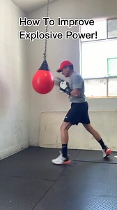 How to improve your punches power! #boxing #boxingworkout #boxinggym #boxingcoach #boxingtraining #power | Boxing With Eddie