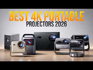 Top 5 Best 4K Portable Projectors in 2026 (Watch Before You Buy)