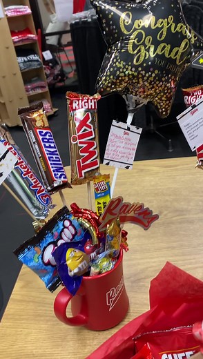 Graduation bouquets and goody baskets are flying off the shelves- but the kids smiles when they come to get their surprise from the bookstore is the very best! | Coffeyville Community College - Bookstore | Facebook