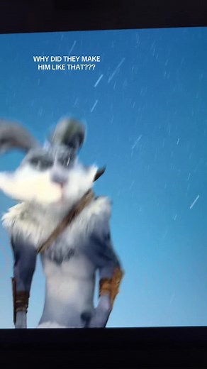 Hugh Jackman as the Easter Bunny in Rise of the Guardians