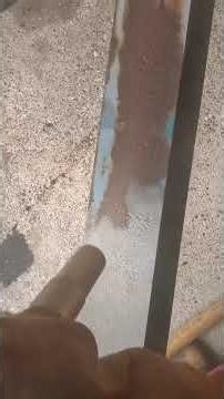 Sand Blasting, Rust And Paint From Steelwork #sandblasting #restoration #satisfying