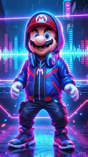 Mario dancing to Bowser Trap 🔥 #shorts