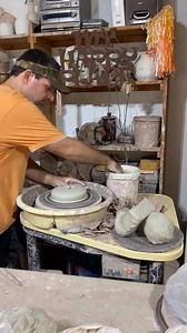 7.2K views · 81 reactions | There’s no better way to spend a Friday night than in your happy place. It only took 2 minutes and 8 seconds to make this baker. When you love what you do for a living you never work a day in your life! | Wheel Turned Pottery | Facebook