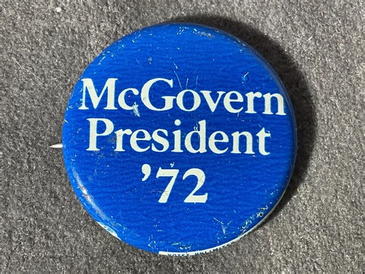 Vintage Mcgovern President ‘72 Presidential Campaign Pinback/buttons - 1972 Democratic Ticket - Etsy