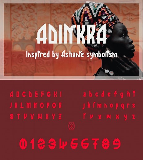Adinkra Font - African Fonts - Worldwide Fonts