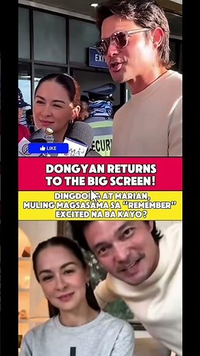 Dingdong Dantes at Marian Rivera, Muling Magsasama sa Bagong Pelikula na “Remember”!