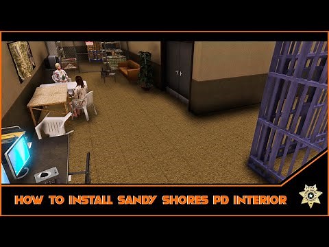 Installing Sandy Shores PD Interior | SP | Tutorial 2021 | LSPDFR | GTA V