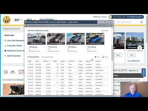 Manheim's Wholesale Valuation (MMR)