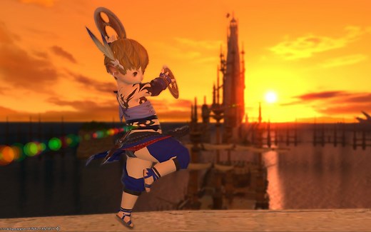 【最终幻想14】国际服5.0 舞者职业开启任务及单人本实况【FF14】