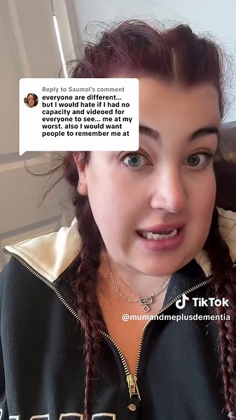 Replying to @Saumol addressing the comments- this is all I’ll say on the matter and anymore comments like this will be blocked! #endoflifecare #alzheimers #dementia #youngonsetdementia #alzheimerscaregiver