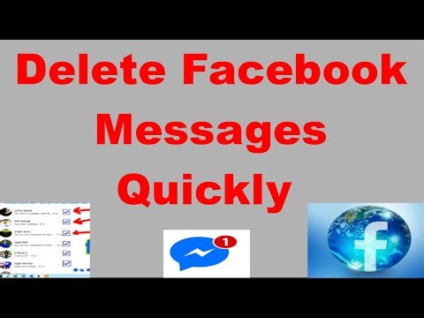 Delete Facebook Messages Quickly