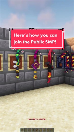 Join the Public SMP for Free on Minecraft Bedrock & Java