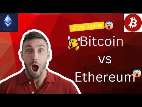 Bitcoin vs Ethereum Which ONE is BEST Investment in 2026