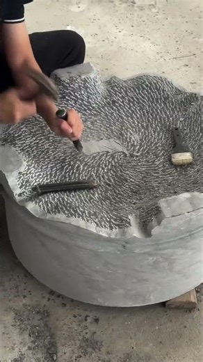 bottom process for round pot pattern #shorts