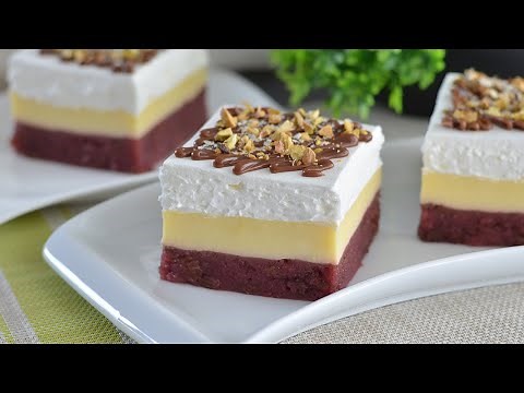 A quick cake with cherries, for days when you are in a rush. Delights!