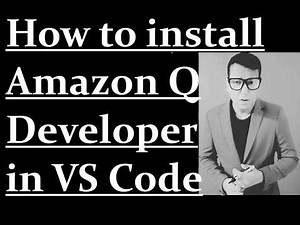 How to install Amazon Q in VS Code