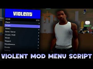 Violent Mod Menu Script - ROBLOX EXPLOITING