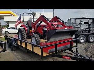 Mahindra 1626 shuttle tractor package