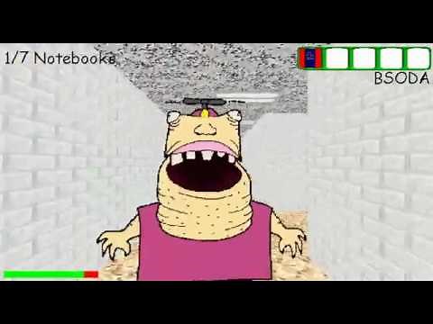 Baldi's Basics Kickstarter Backer Demo - March 14 update - BEANS (the student)
