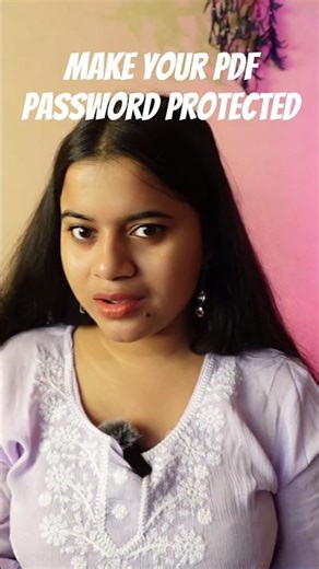 make your pdf and photo password Protected #shorts