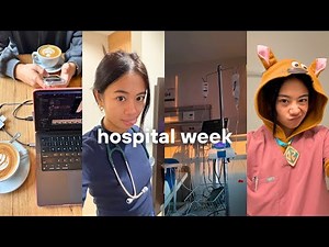 med school vlog 🩺| busy week in the hospital- studying, shifts & small joys