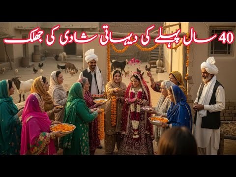 “Pure Desi Tradition: Inside an Old Village Marriage in Pakistan” | Old Village Wadding in Punjab