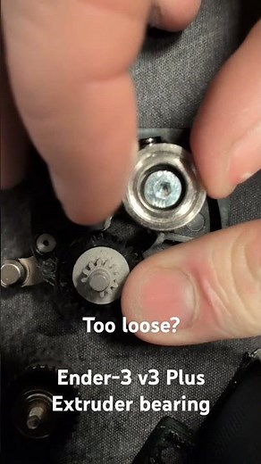 Loose extruder bearing on my Creality Ender-3 V3 Plus