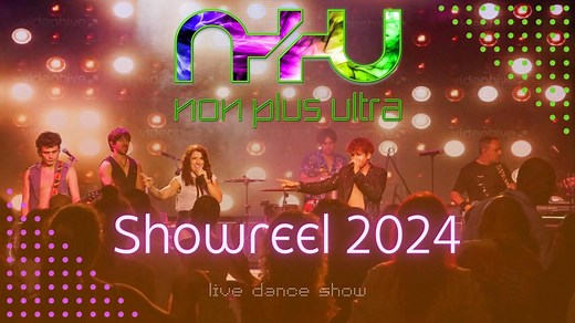 NON PLUS ULTRA BAND *** LIVE DANCE SHOW *** Da quindici anni fanno ballare i locali e le feste più cool italiane e straniere, con uno spettacolo carico di energia, coinvolgente e emozionante, grazie a una scaletta moderna e rigorosamente dance. Nelle serate dei Non Plus Ultra è impossibile restare fermi: si balla e si canta con i migliori successi del momento, italiani e stranieri, che impazzano nelle radio, passando per le più grandi hits del passato anni 80/90/2000. Arrangiamenti e medley orig